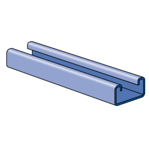 Canales Strut P4100 Bajo Liso de 13/16”x1-5/8” UNISTRUT - Mabelec